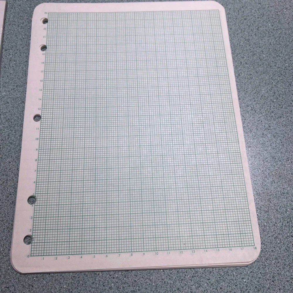 Springfield Tablet MFG Co Missouri Science Graph Note Book Paper Metric Scale